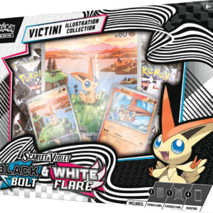 Scarlet & Violet - White Flare & Black Bolt - Unova Victini Illustration Collection