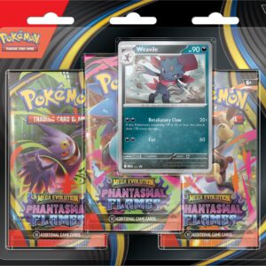 Phantasmal Flames - 3-Pack Blister - Weavile/Sneasel Bundle (12)