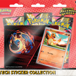 Ascended Heroes - Tech Sticker Collection Charmander Mega Charizard