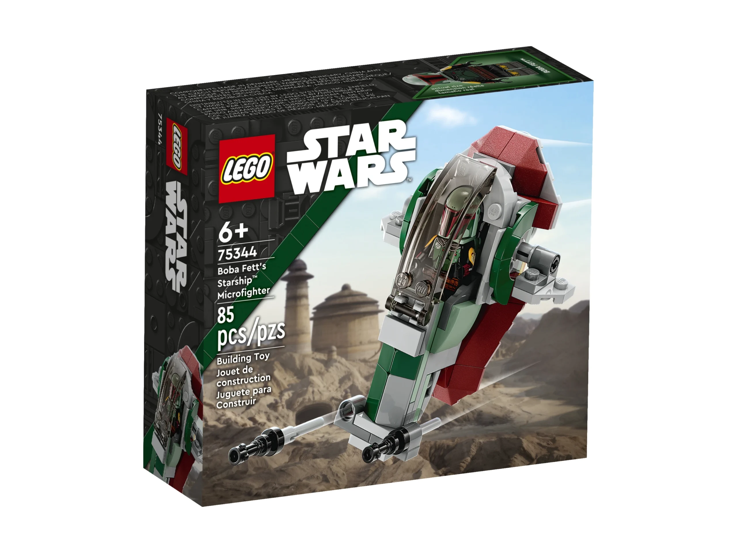 LEGO 75344 Star Wars Mikromyśliwiec kosmiczny Boby Fetta