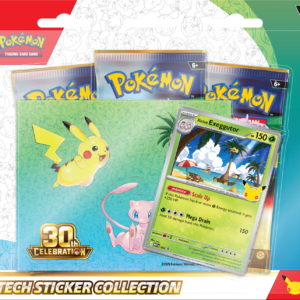 30th Celebration - Tech Sticker Collection 3-pack Exeggutor